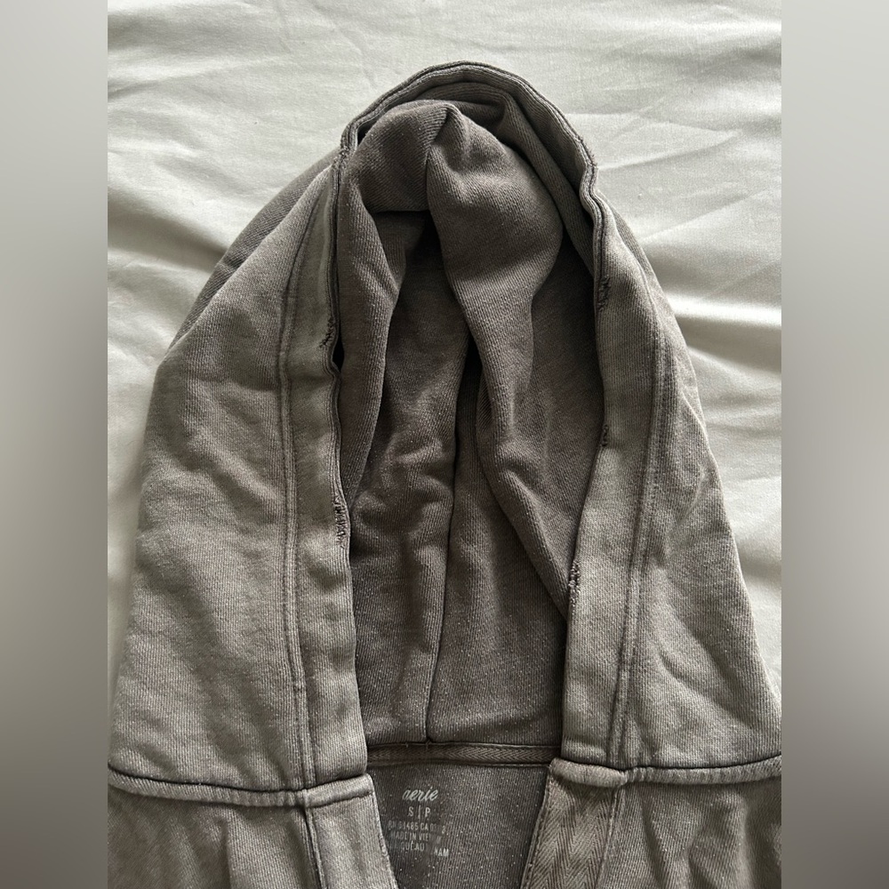 Aerie Oversized Distressed Hoodie - Picture 4 of 5